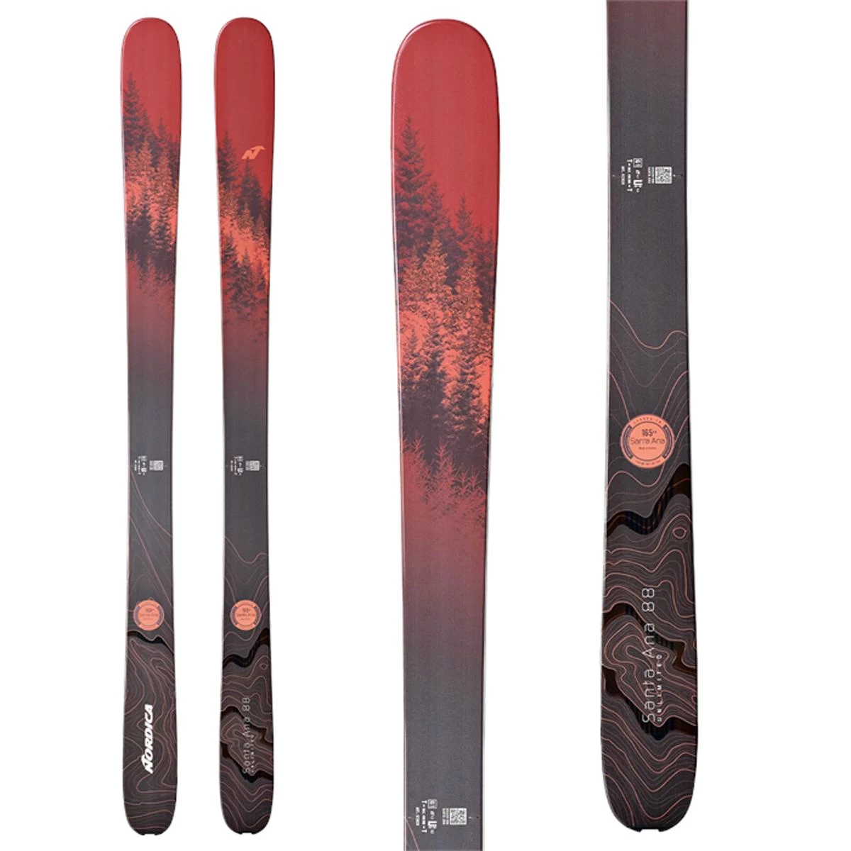 Nordica SANTA ANA 88 UNLIMITED Skis Women's 2023 3 Nordica SANTA ANA 88 UNLIMITED Skis Women's 2023