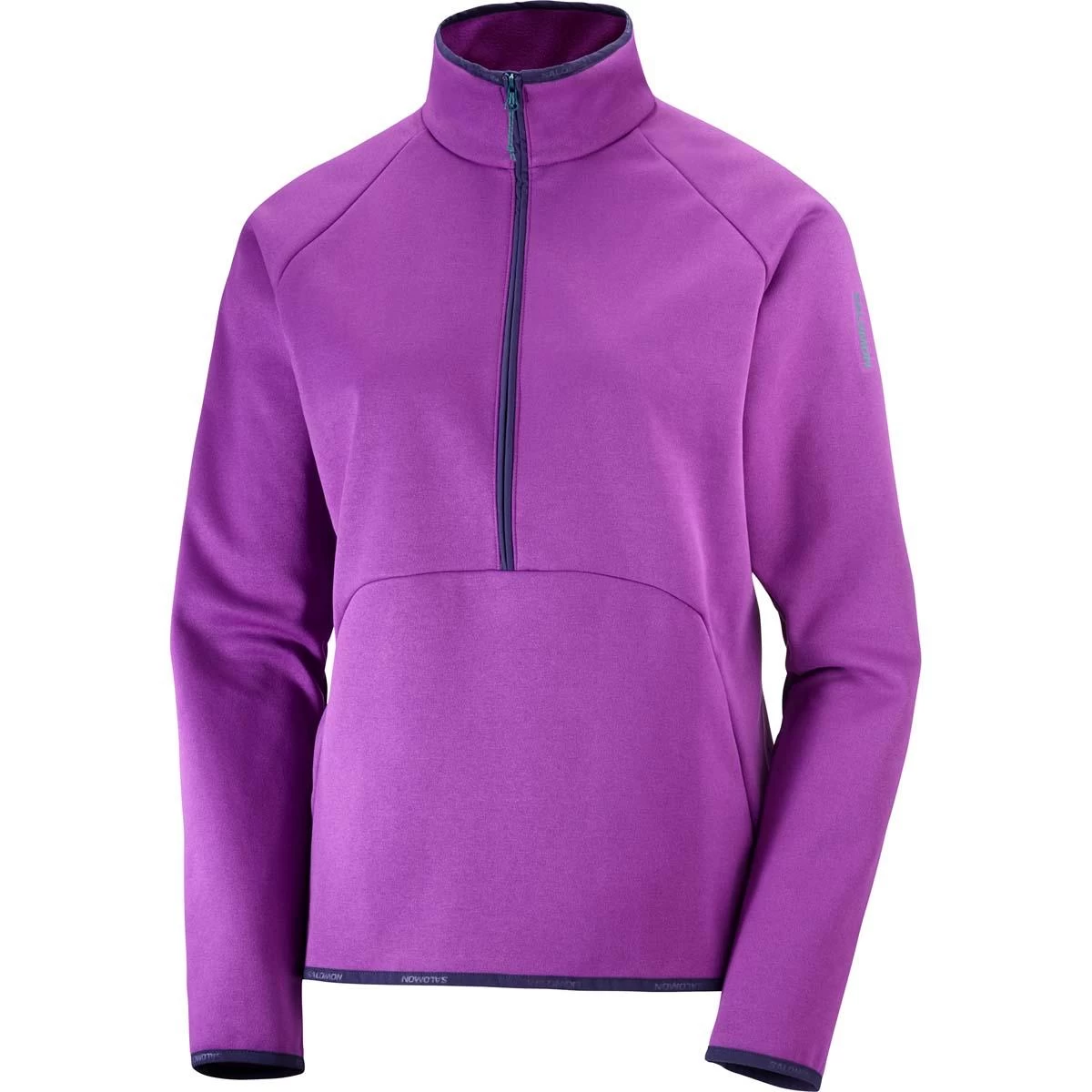 Salomon Essential Warm Half ZIp Fleece Jacket Women's 2023 3 Salomon Essential Warm Half ZIp Fleece Jacket Women's 2023