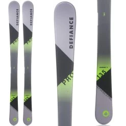 Defiance Pro Grey Skis 2023