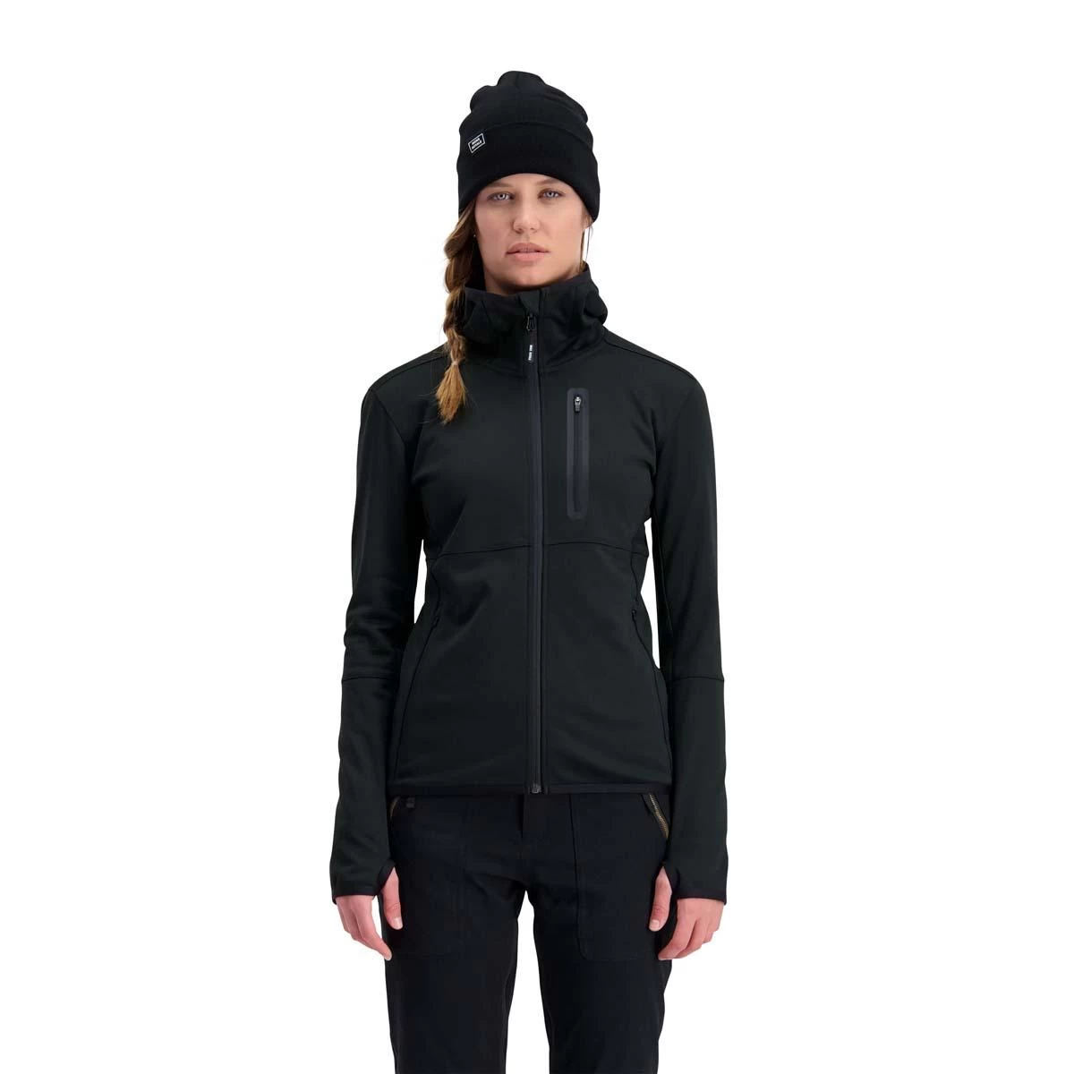 Mons Royale Womens Approach Tech Mid Hooded Base Layer 4 Mons Royale Womens Approach Tech Mid Hooded Base Layer - Image 2