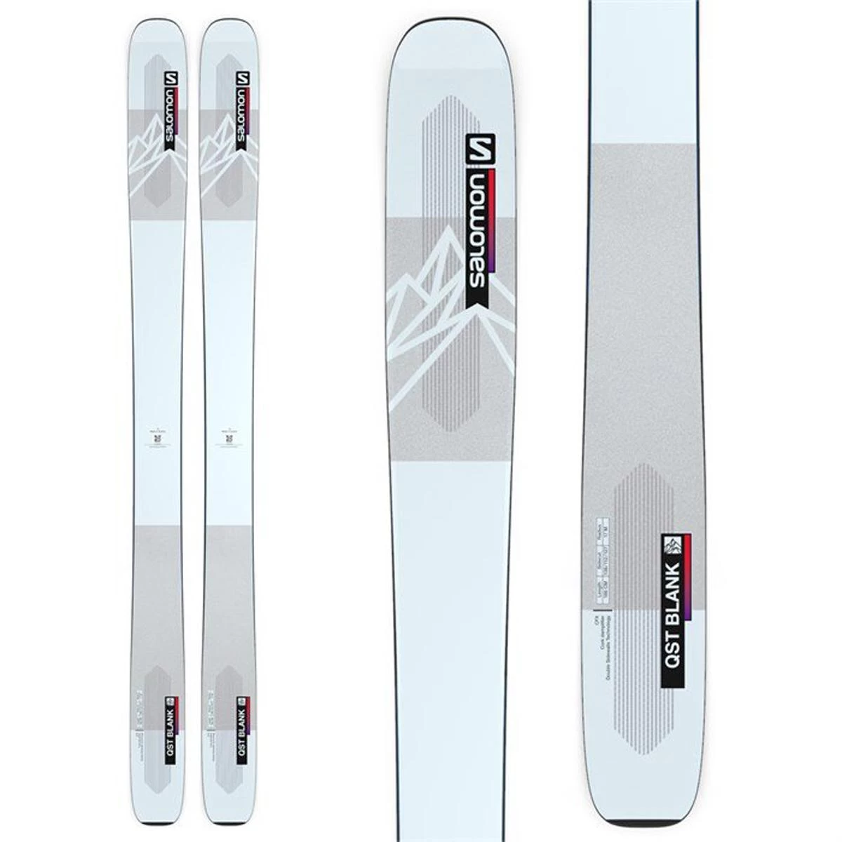 Salomon QST Blank Skis Men's 2023 3 Salomon QST Blank Skis Men's 2023