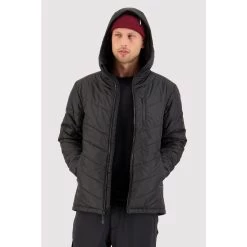 Mons Royale Mens Nordkette Insulation Hooded Base Layer