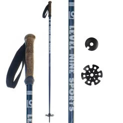 L9 Sports Cork Grip Ski Poles 2022