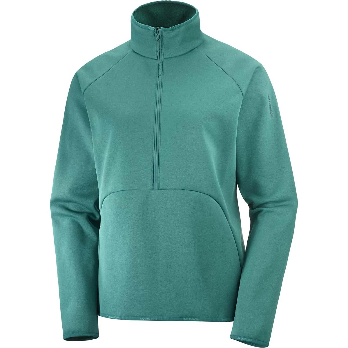 Salomon Essential Warm Half ZIp Fleece Jacket Women's 2023 5 Salomon Essential Warm Half ZIp Fleece Jacket Women's 2023 - Image 3