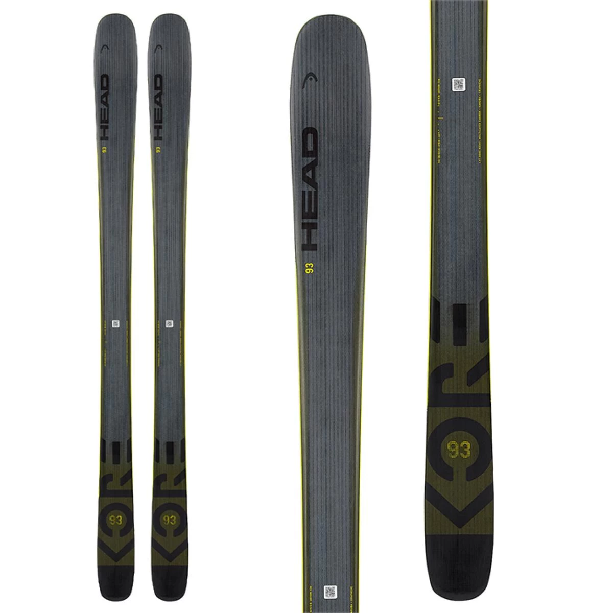 Head Kore 93 Skis Men's 2022 3 Head Kore 93 Skis Men's 2022